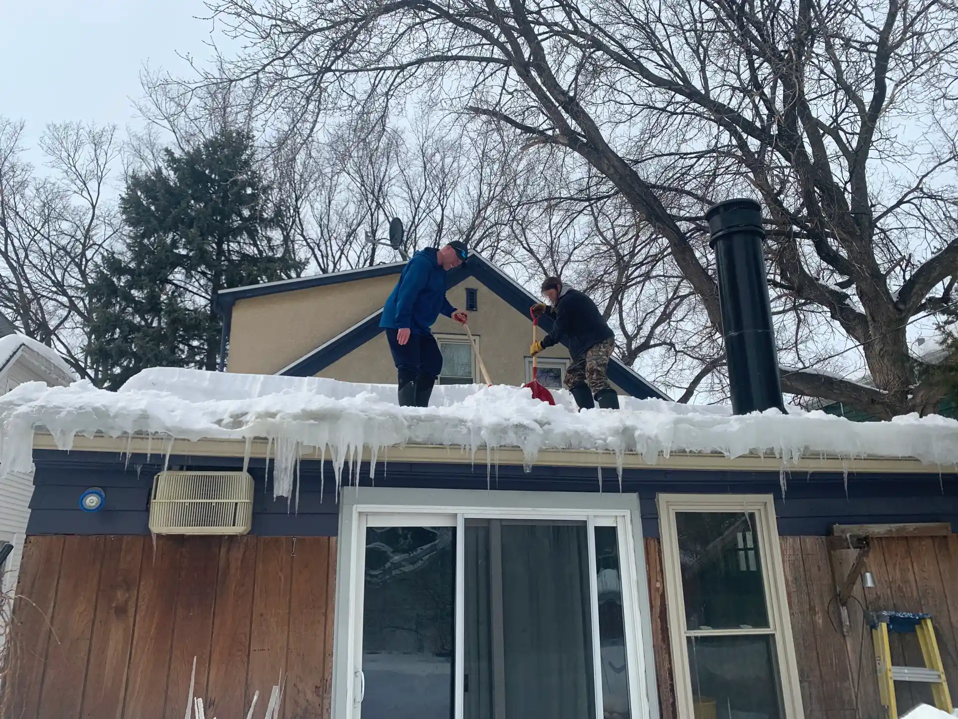 CT roof snow removal service