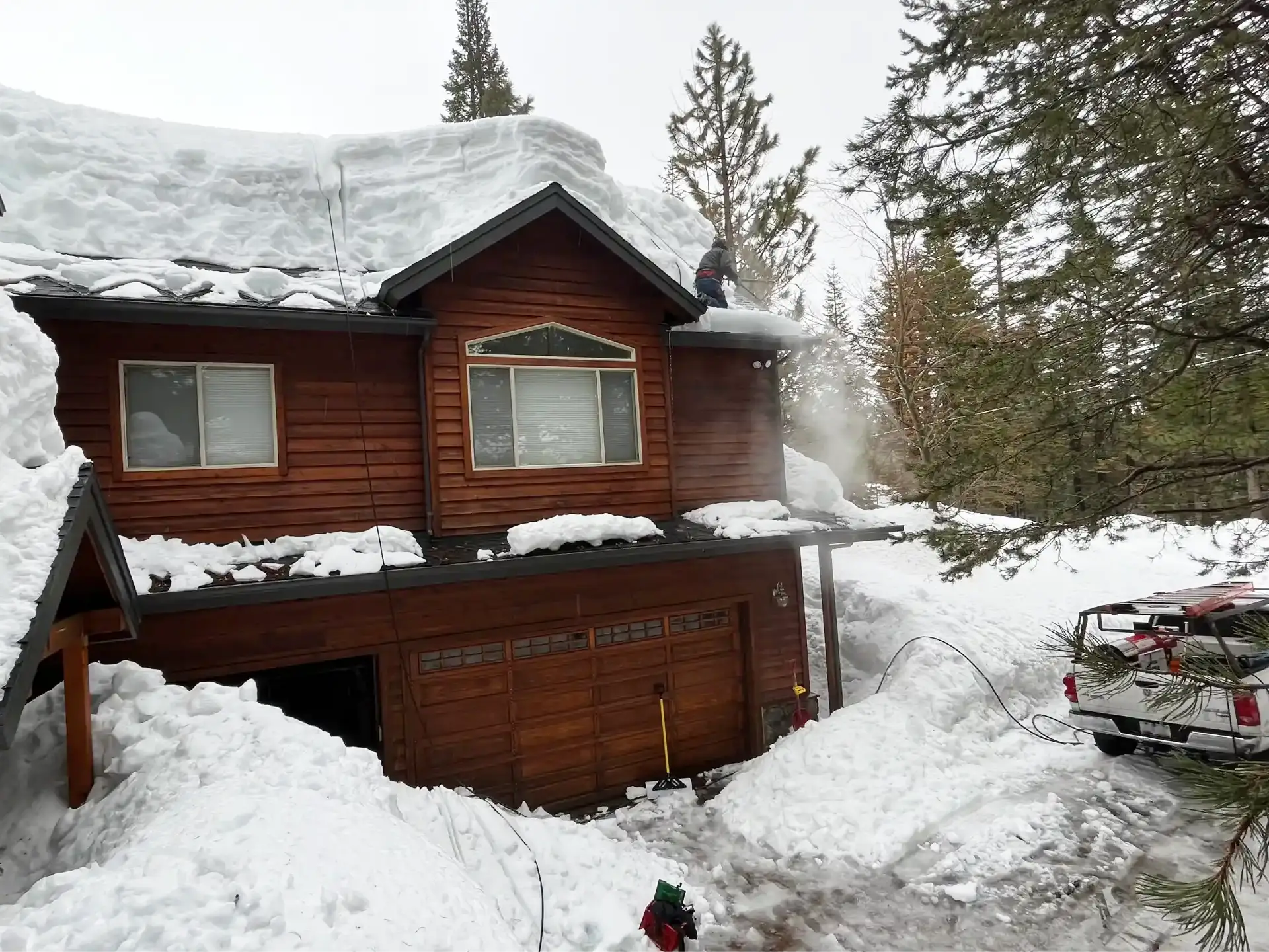 CA ice dam removal service