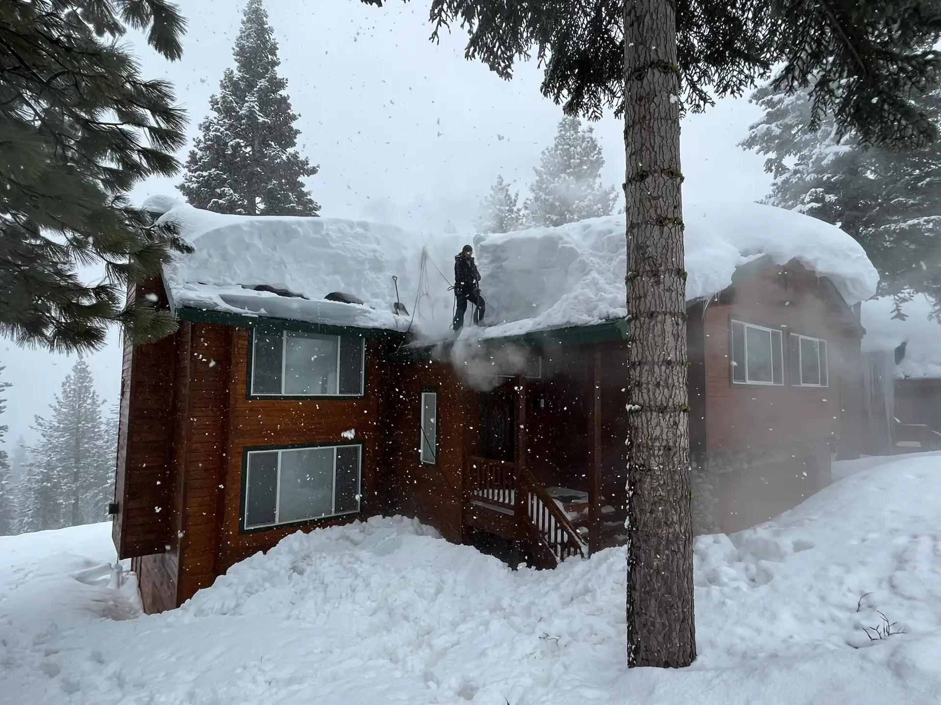 California ice dam removal